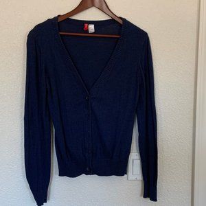 Navy Blue Cardigan